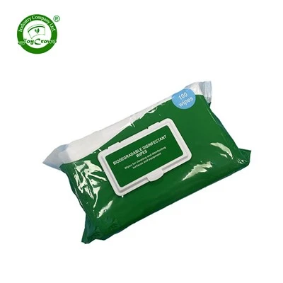 Ti sèvyèt dezenfektan biodégradables